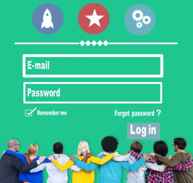 E-posta kimlik parola, üyelik kavramı