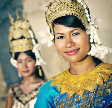 bir resim için poz dansçı