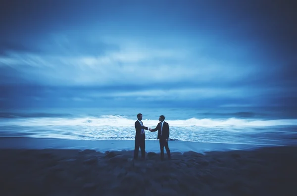 Businessmen Handshake Partnership Concept — Stock Photo, Image