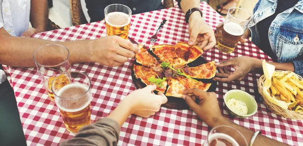 Akşam yemeği, Brunch yaşam tarzı kavramı — Stok fotoğraf