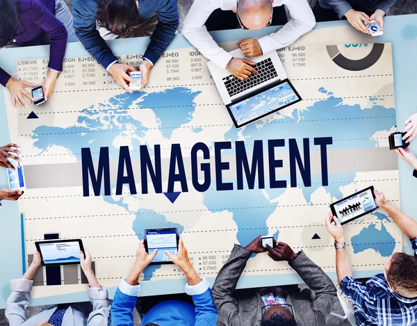 Management ledarskap utbildningskoncept — Stockfoto