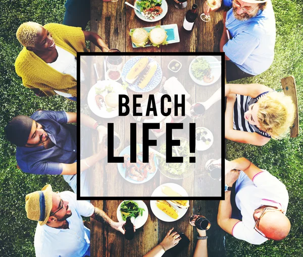 Vida de playa de verano — Foto de Stock