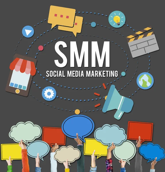 Social Media and Marketing Concept — Stock Photo, Image