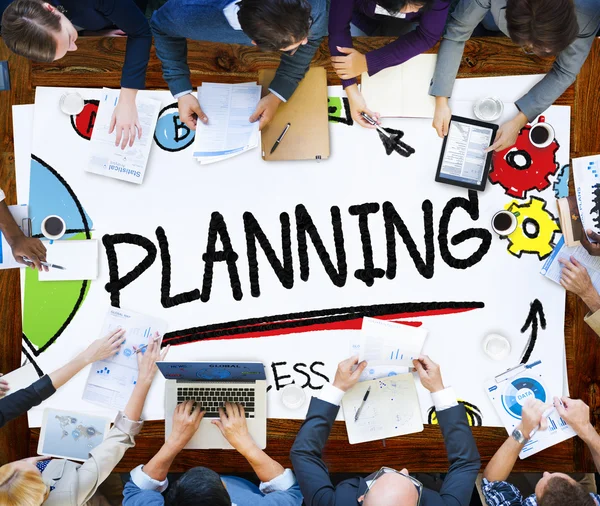 Planning strategie missie Concept — Stockfoto
