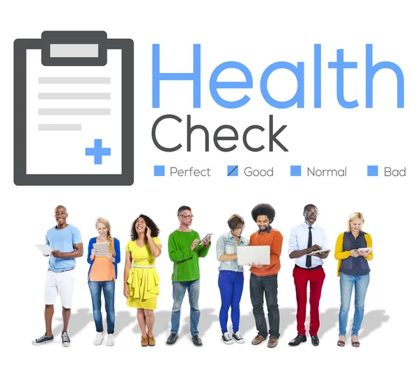 Health Check Diagnosis Concept — Stock Photo, Image