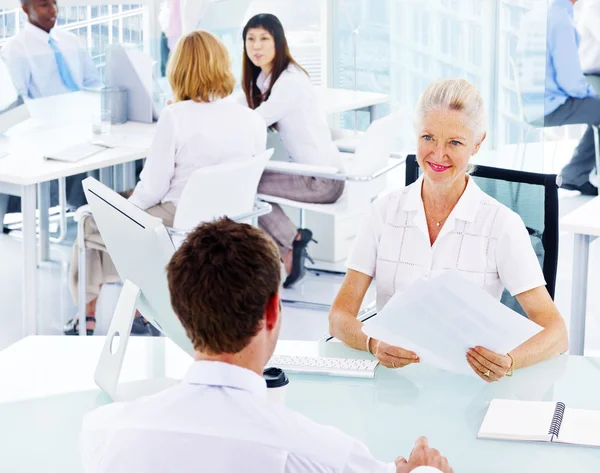 Business people Working in Office — Stock Photo, Image