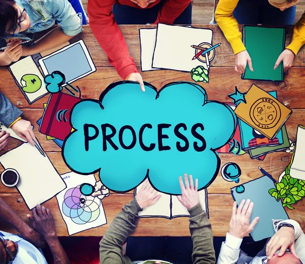 Business People and Process Concept — Stock Photo, Image