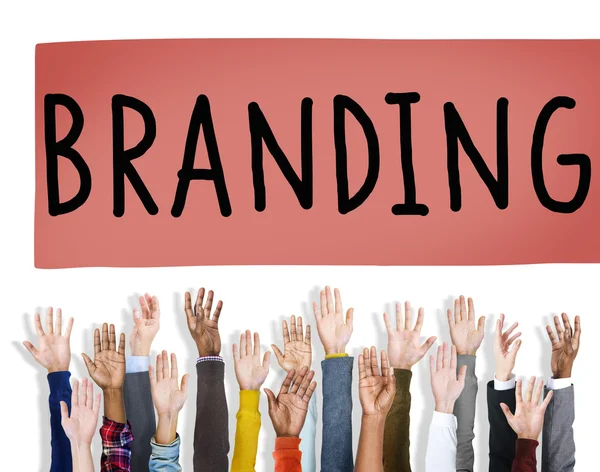 Branding, Copyright Concepto de marca registrada — Foto de Stock