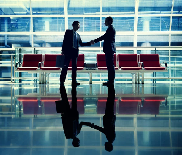 Businessmen Handshaking Contract Concept — Stock Photo, Image