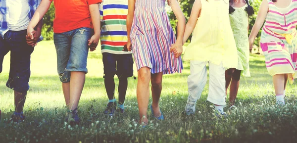 Friendship childhood and happiness — Stock Photo, Image