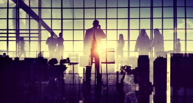 yürüyüş iş adamları