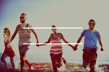 Kopyalama alanı boş yaz tatili kavramı