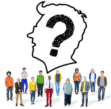 Çeşitlilik insanlar ve karışık sorun