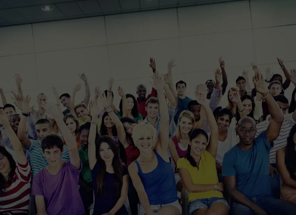 Diversiteit mensen samen — Stockfoto