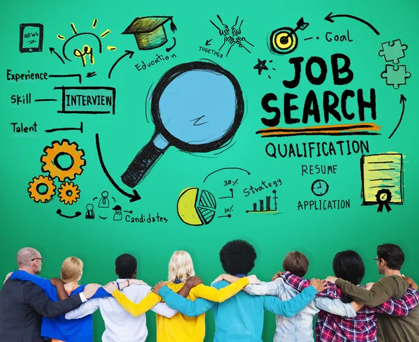 Demande de curriculum vitae pour la recherche d'emploi — Photo