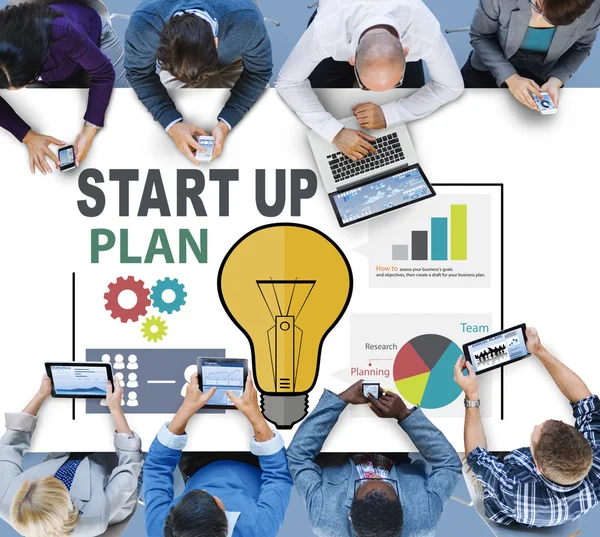 Business People et concept de start-up — Photo