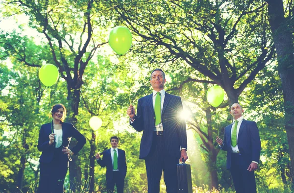 Gente de negocios Medio ambiente — Foto de Stock