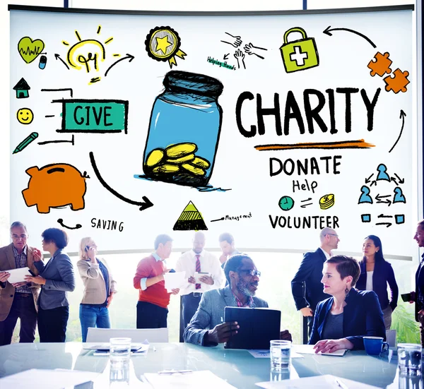 Charity Donate Help Concept — Stock Photo, Image