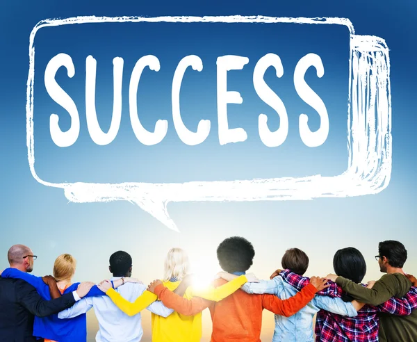 Concetto di miglioramento del successo — Foto Stock