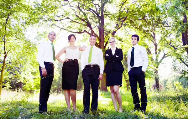Group of Business People Relaxing — Stock Photo, Image