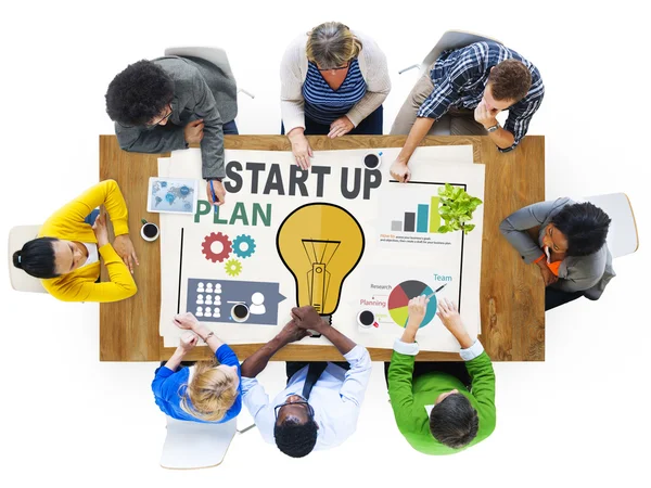 Start Up Business Ideas Concept — Stock Photo, Image