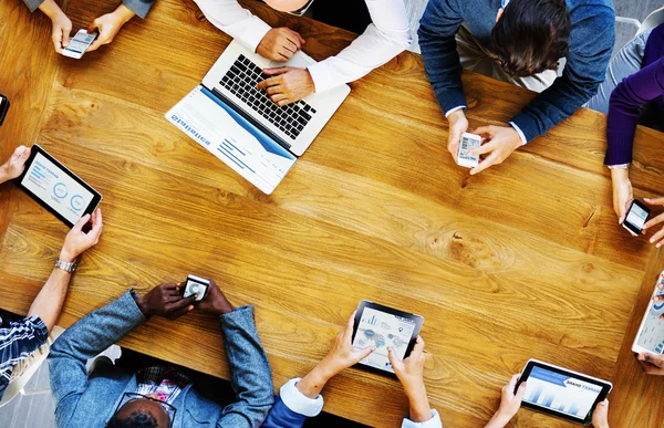 Group of Business People, Corporate Meeting — Stock Photo, Image