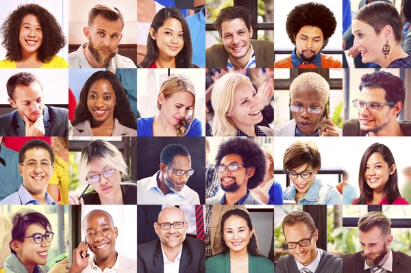 Diversität Geschäftsleute — Stockfoto