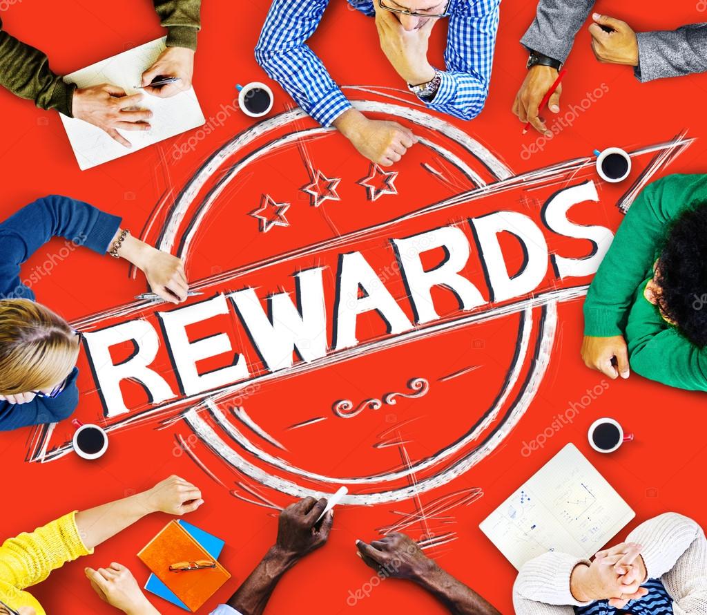 Rewards Prize Benefit Concept