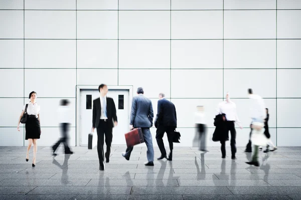 Business Persons Silhouettes — Stock Photo, Image