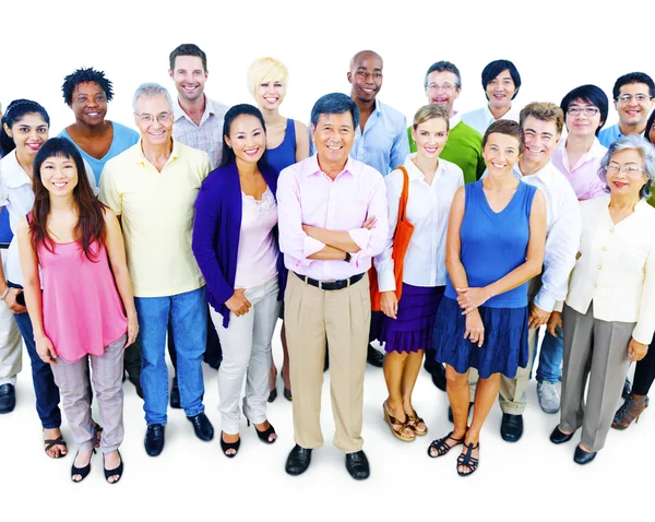 Grupo Multiétnico de Empresários — Fotografia de Stock