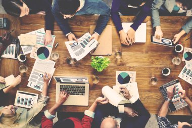 Pazarlama analizi muhasebe ekibi