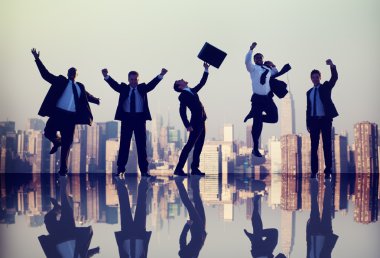 iş adamları ve takım çalışması kavramı 