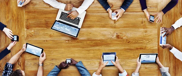 Groep van Business mensen zakelijke bijeenkomst Concept — Stockfoto