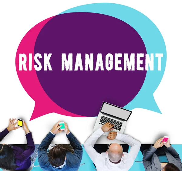 Risk Management Prevent Concept — Stok fotoğraf