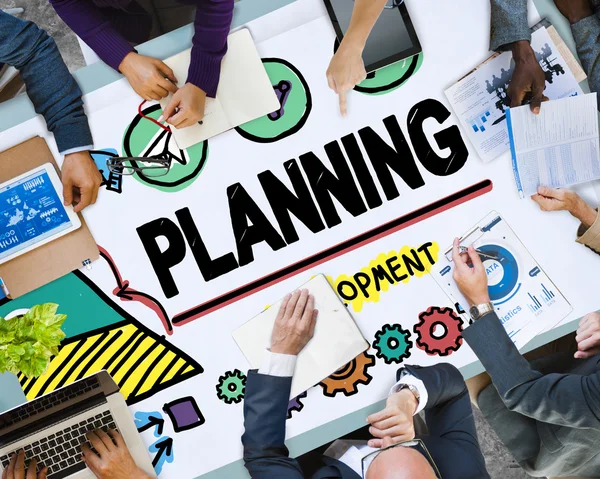 Planning strategie Concept — Stockfoto