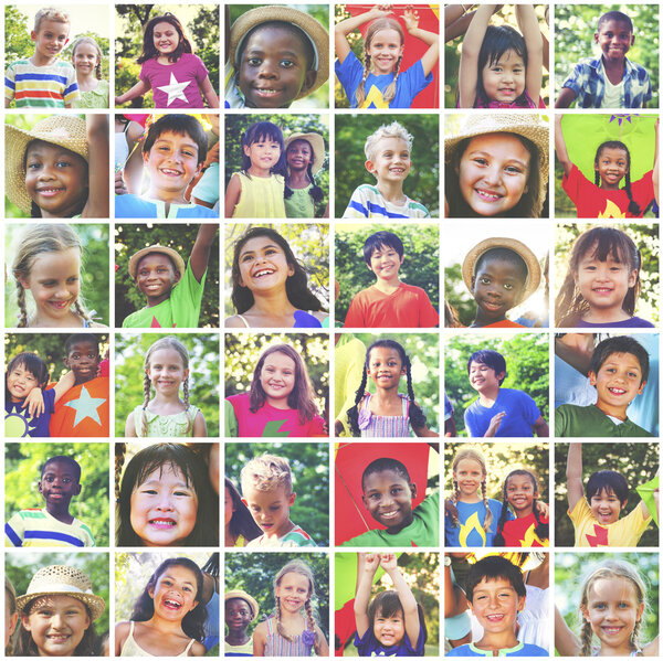 Children Family Enjoyment Concept