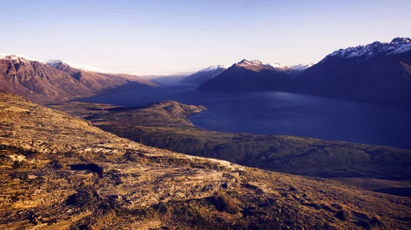 Maravilloso lago Wakatipu — Foto de Stock