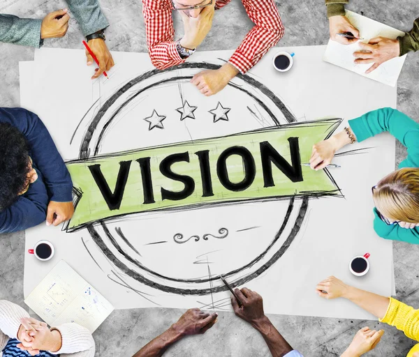 Vision Inspiration Aspiration koncept — Stockfoto
