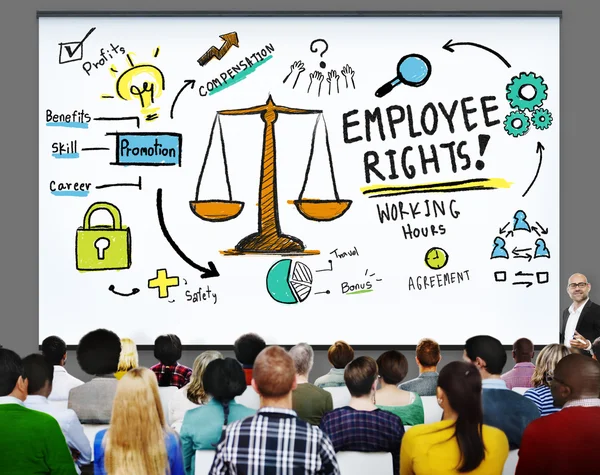 Employee Rights, Benefits Skill Concept — Stock Photo, Image