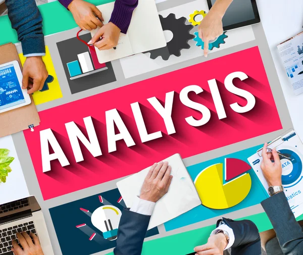 Analyse, gegevens, statistieken Concept — Stockfoto