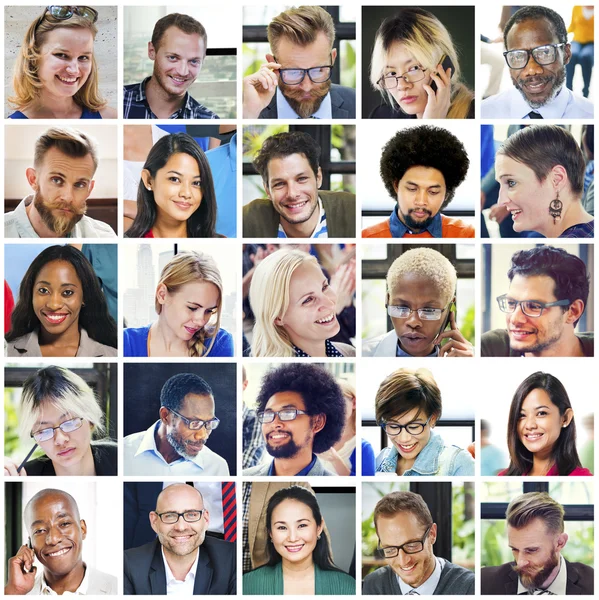 Diversiteit zakenmensen — Stockfoto