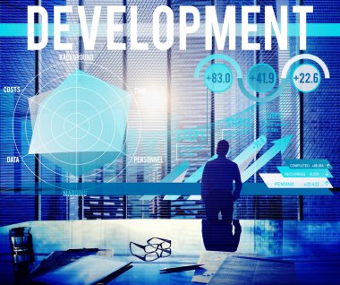 Şirket işçisi siluet