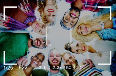 Fotoğraf odak fotoğraf makinesi görünümü