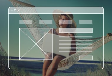 Web sayfası teknoloji kavramı