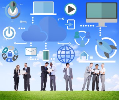 Büyük veri Online küresel iletişim kavramı paylaşımı