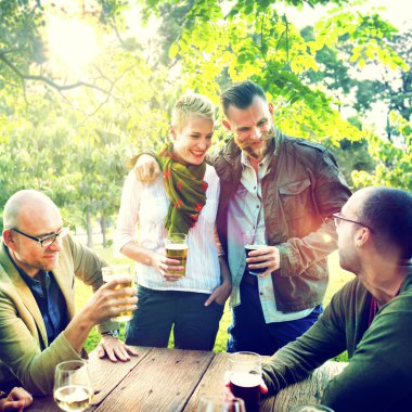 arkadaşlar parti kavramı kutlama