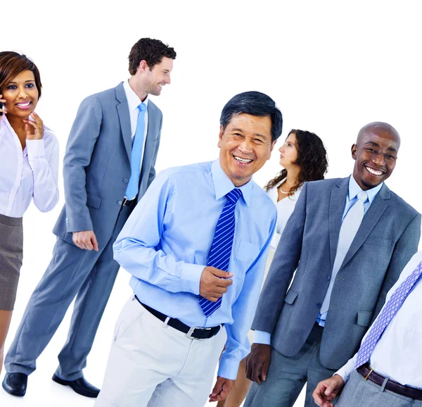 Grupper av vellykkede forretningsfolk – stockfoto