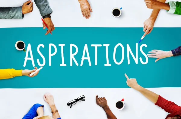 Aspiration Expectation Concept — Stock Photo, Image