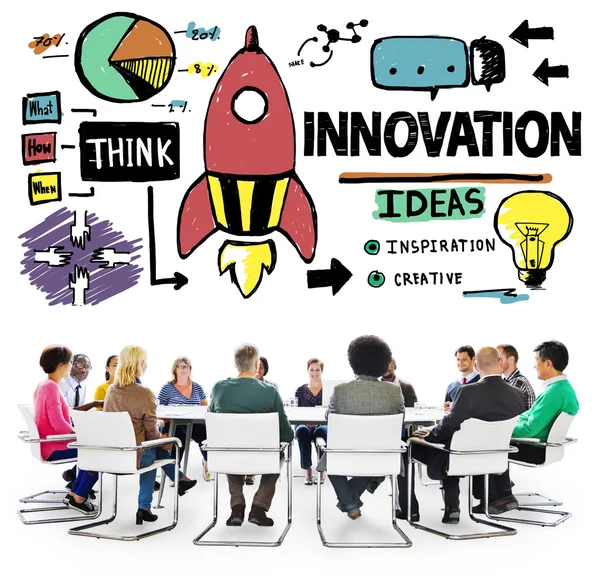 Gente de negocios e innovación Concepto — Foto de Stock