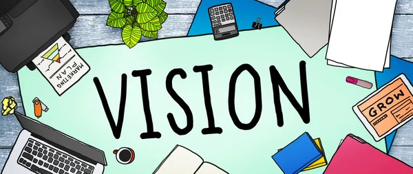 Vision und Motivationskonzept — Stockfoto